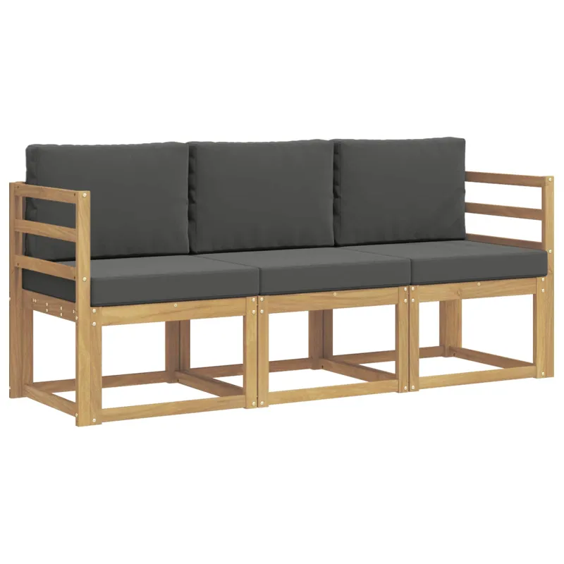 Lauko sofos komplektas 3 pcs