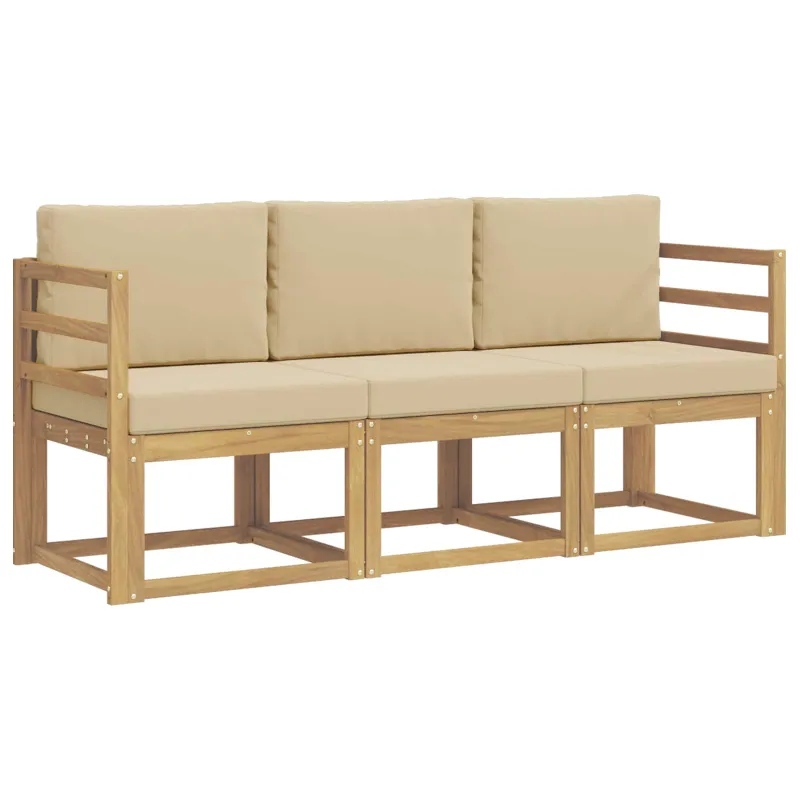 Lauko sofos komplektas 3 pcs