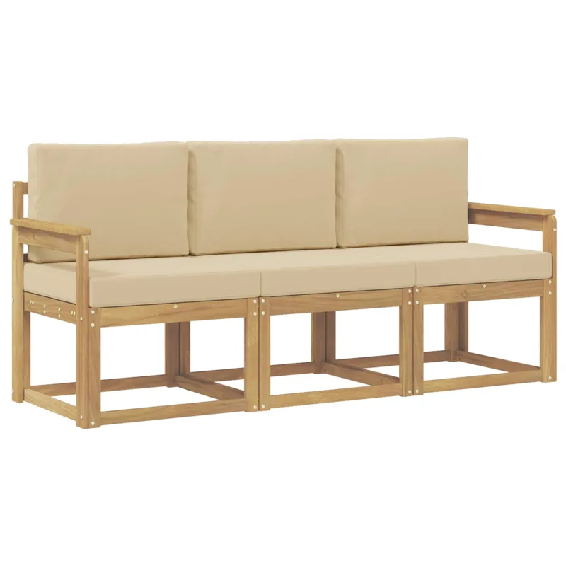 Lauko sofos komplektas 3 pcs