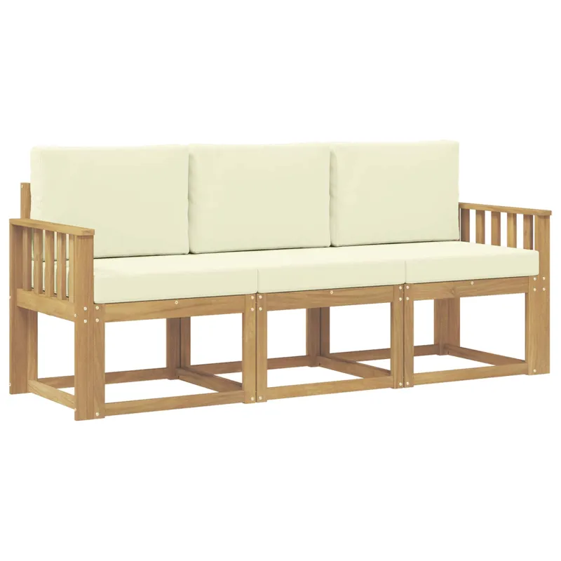 Lauko sofos komplektas 3 pcs