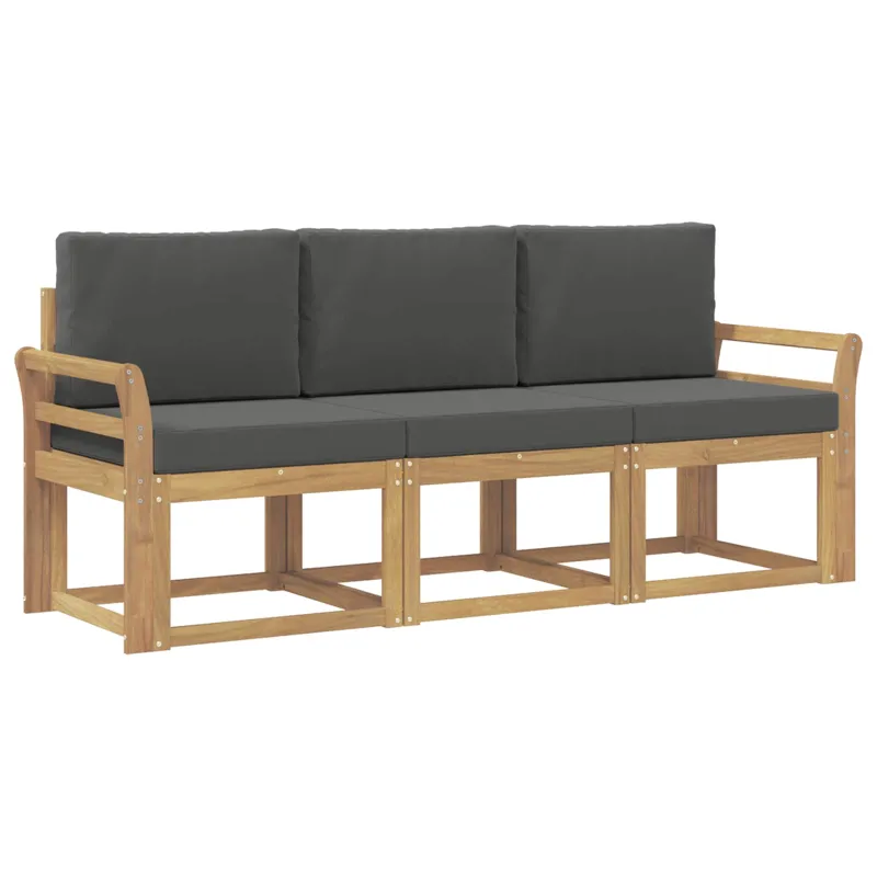 Lauko sofos komplektas 3 pcs