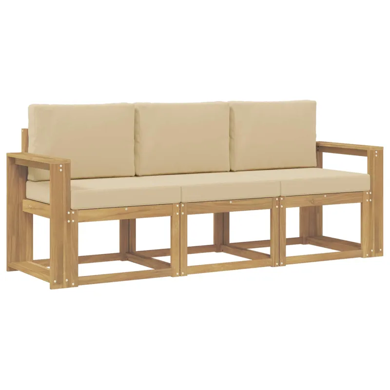 Lauko sofos komplektas 3 pcs