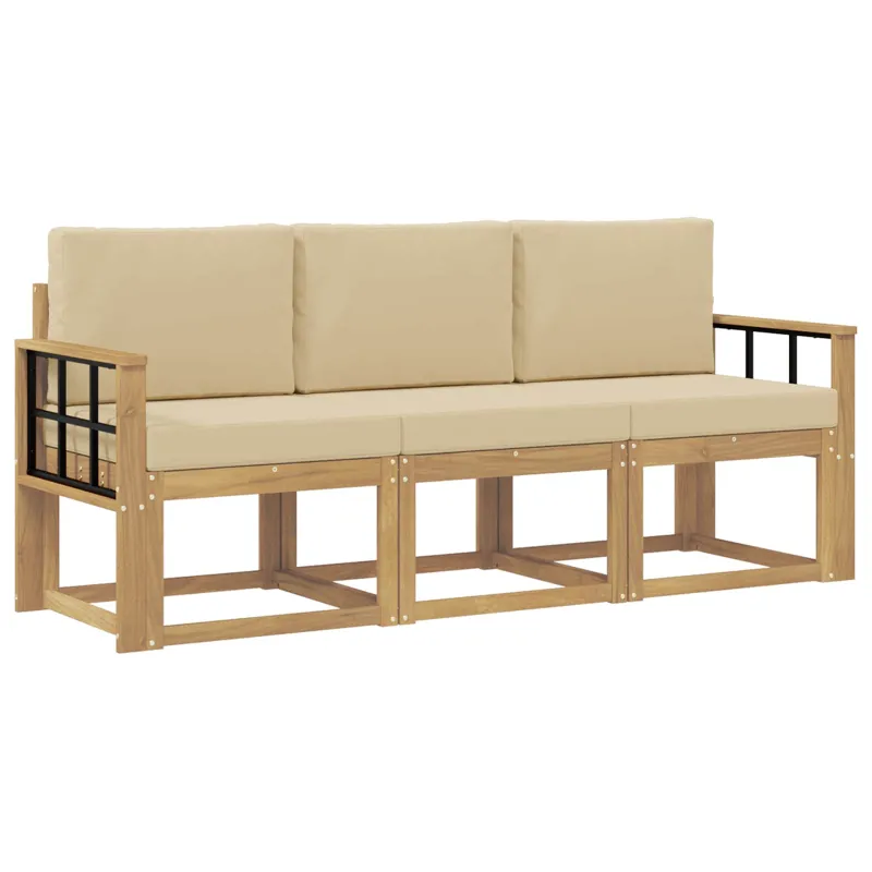 Lauko sofos komplektas 3 pcs