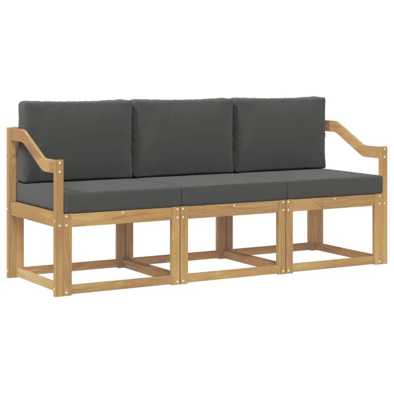 Lauko sofos komplektas 3 pcs