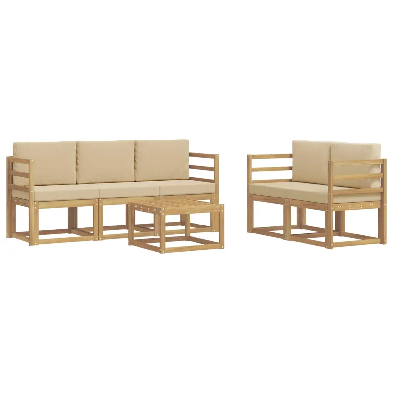 Lauko sofos komplektas 6 pcs