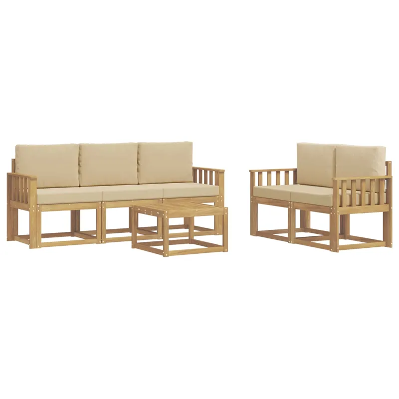 Lauko sofos komplektas 6 pcs