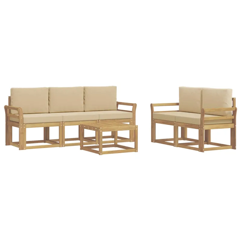 Lauko sofos komplektas 6 pcs