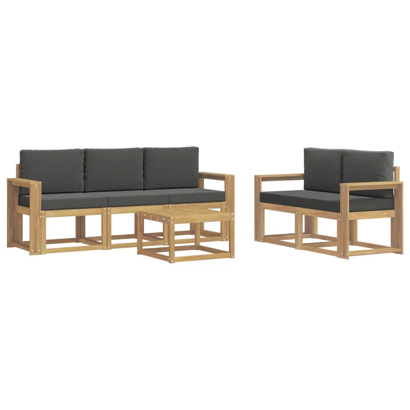 Lauko sofos komplektas 6 pcs