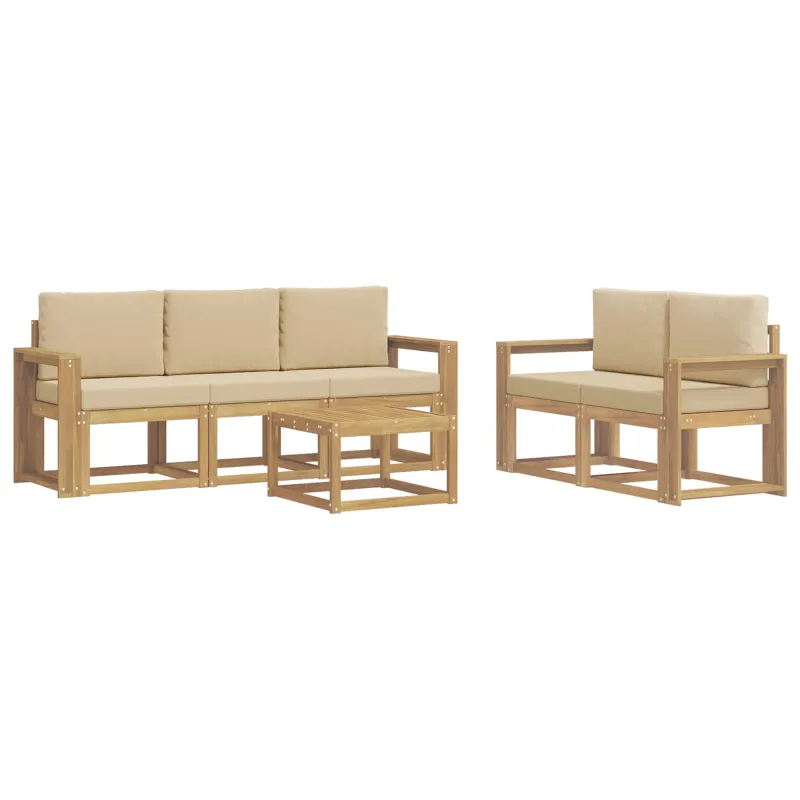 Lauko sofos komplektas 6 pcs