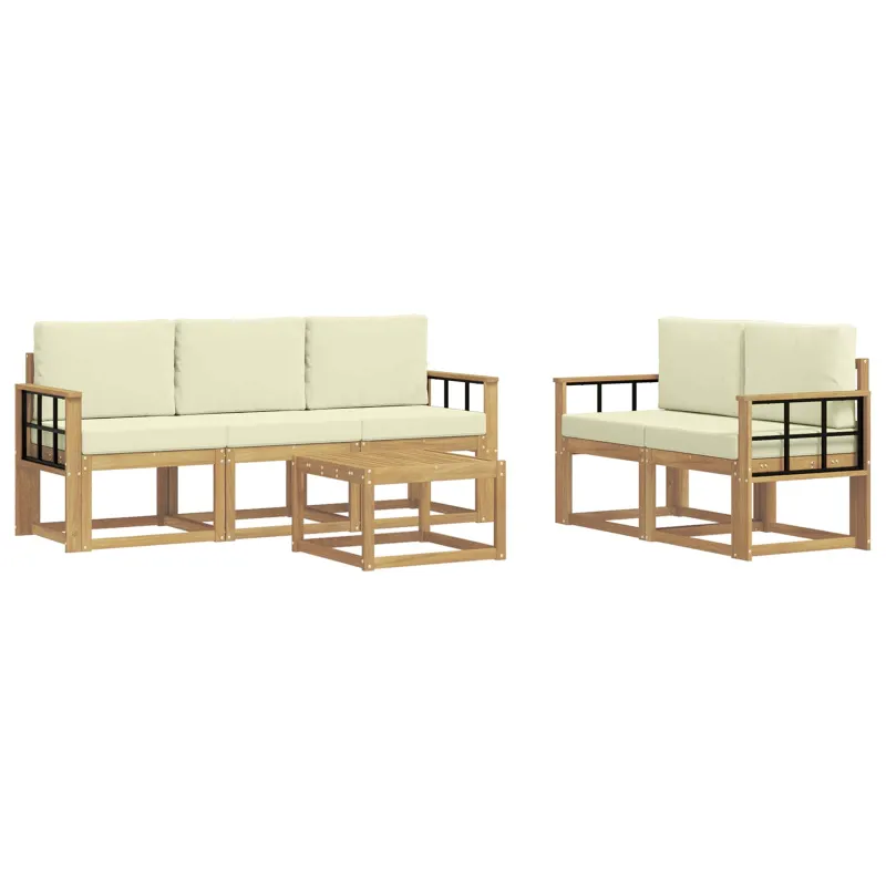 Lauko sofos komplektas 6 pcs