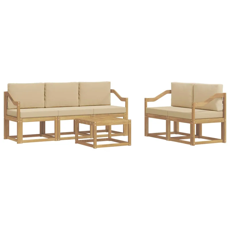 Lauko sofos komplektas 6 pcs