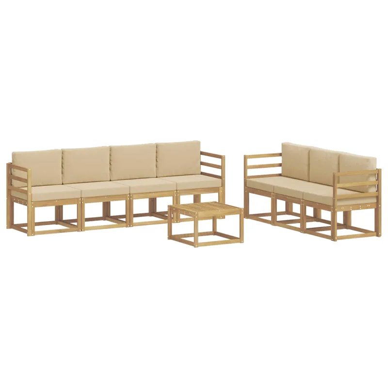 Lauko sofos komplektas 7 pcs
