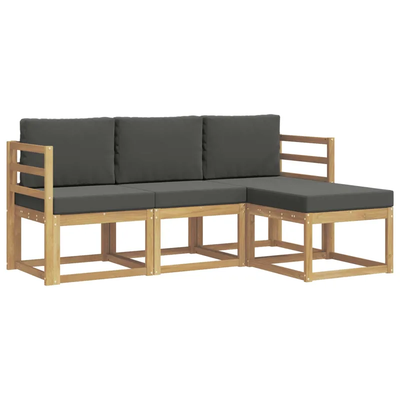 Lauko sofos komplektas 4 pcs
