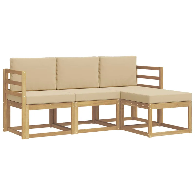 Lauko sofos komplektas 4 pcs