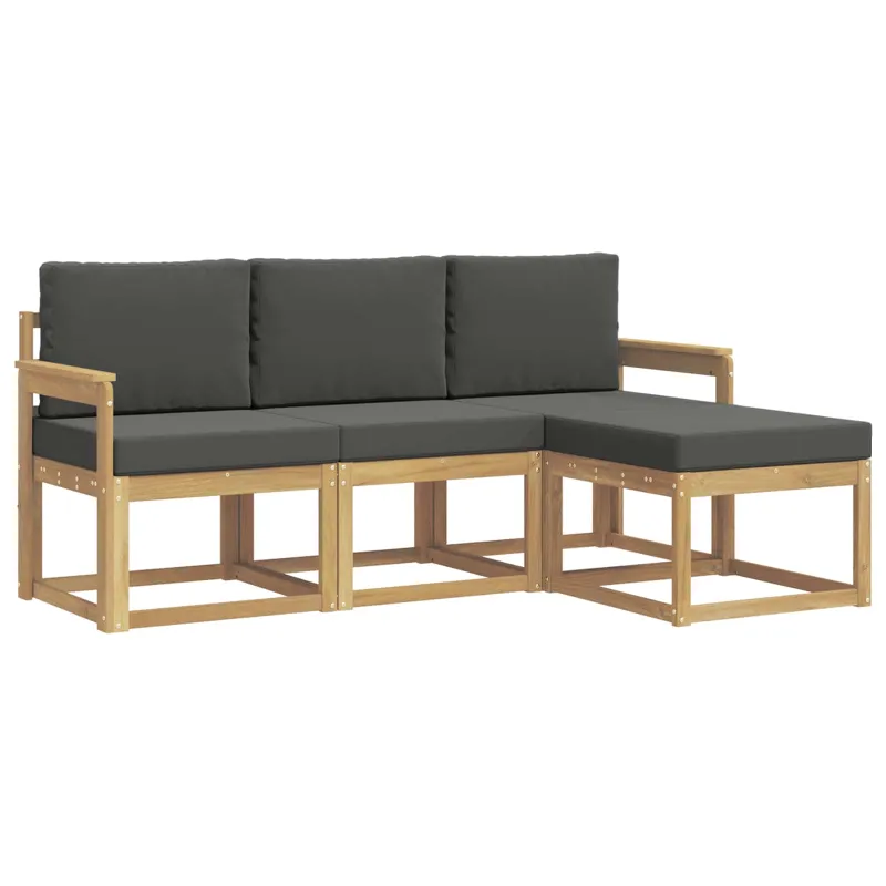 Lauko sofos komplektas 4 pcs