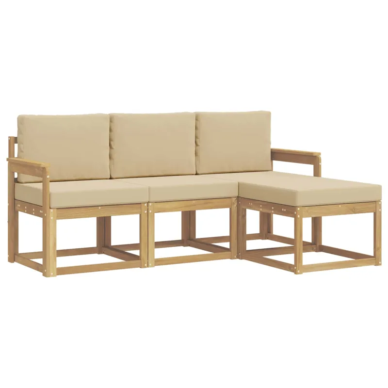 Lauko sofos komplektas 4 pcs