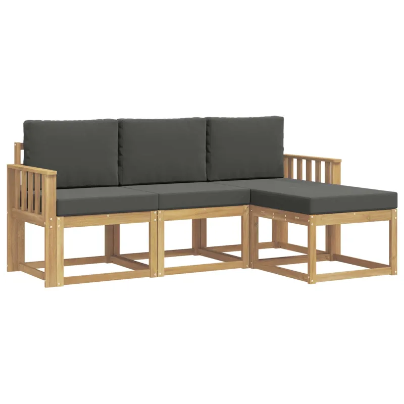Lauko sofos komplektas 4 pcs