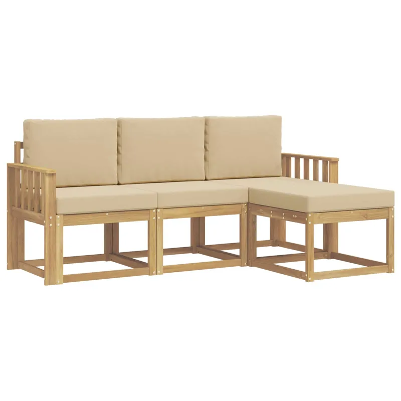 Lauko sofos komplektas 4 pcs