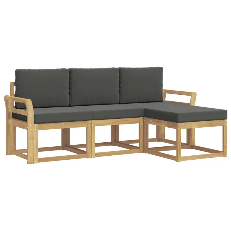 Lauko sofos komplektas 4 pcs