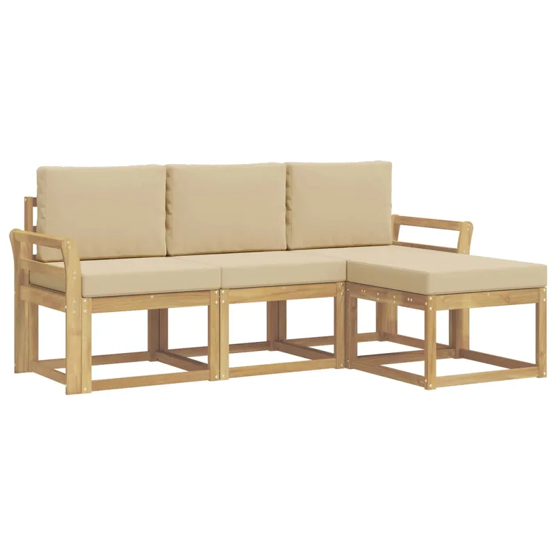 Lauko sofos komplektas 4 pcs