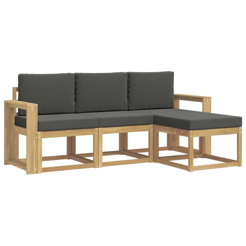 Lauko sofos komplektas 4 pcs
