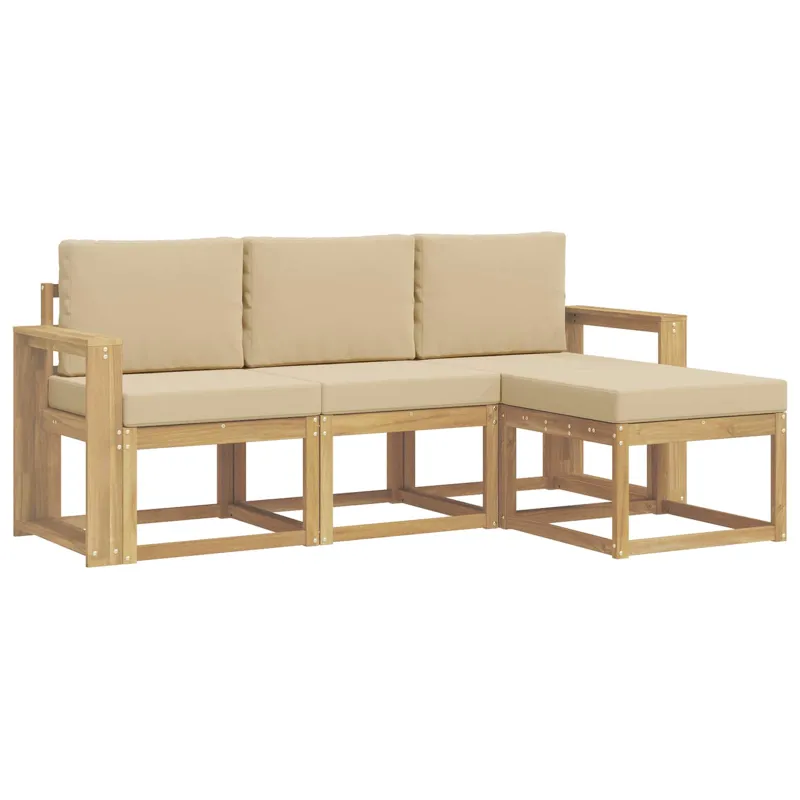 Lauko sofos komplektas 4 pcs
