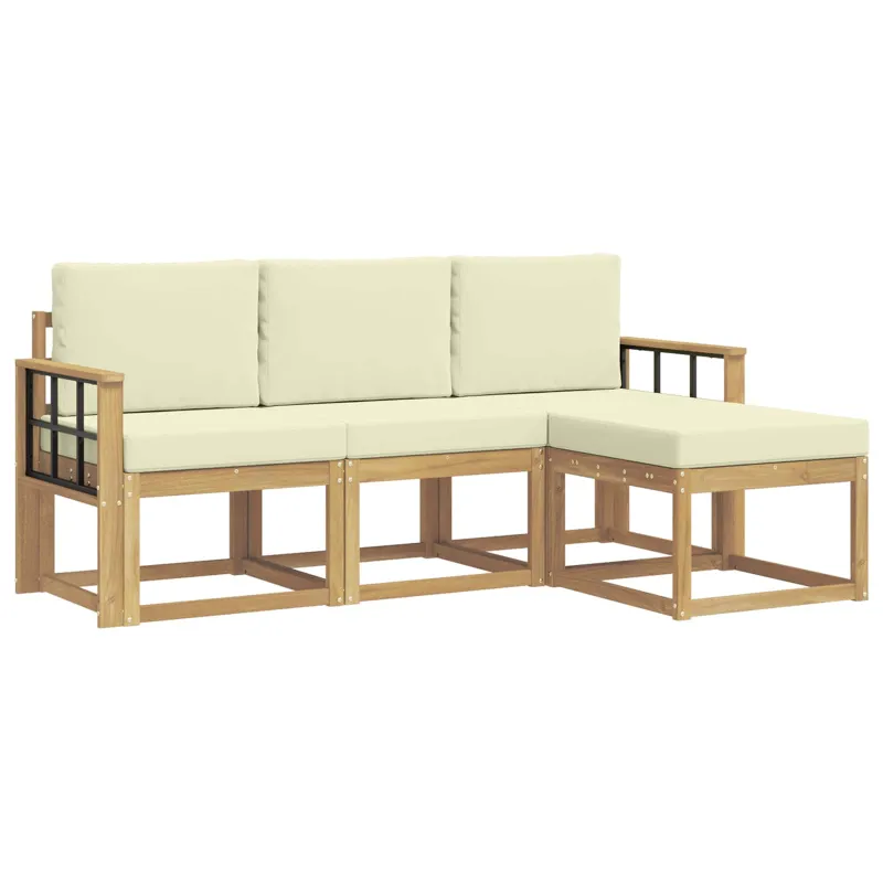 Lauko sofos komplektas 4 pcs