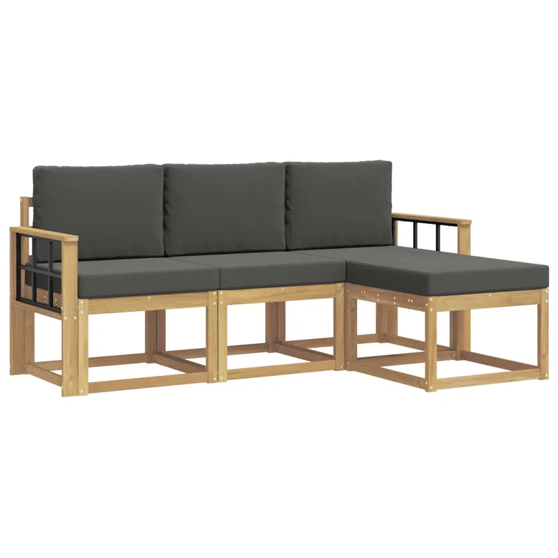 Lauko sofos komplektas 4 pcs