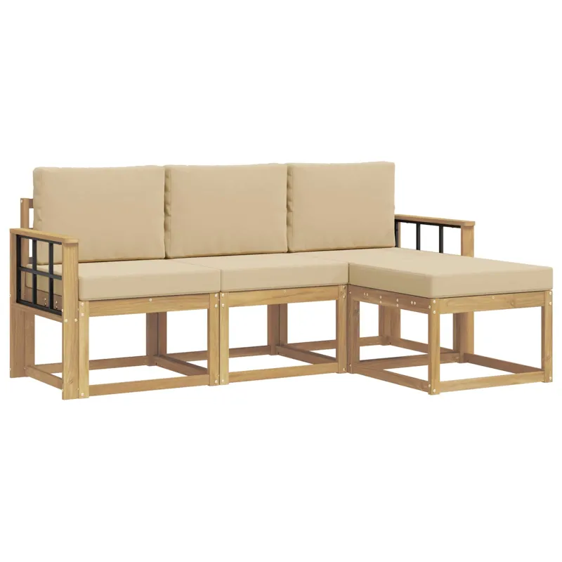 Lauko sofos komplektas 4 pcs