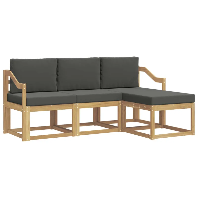Lauko sofos komplektas 4 pcs