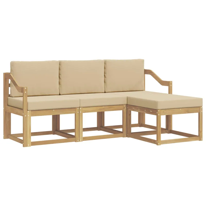 Lauko sofos komplektas 4 pcs