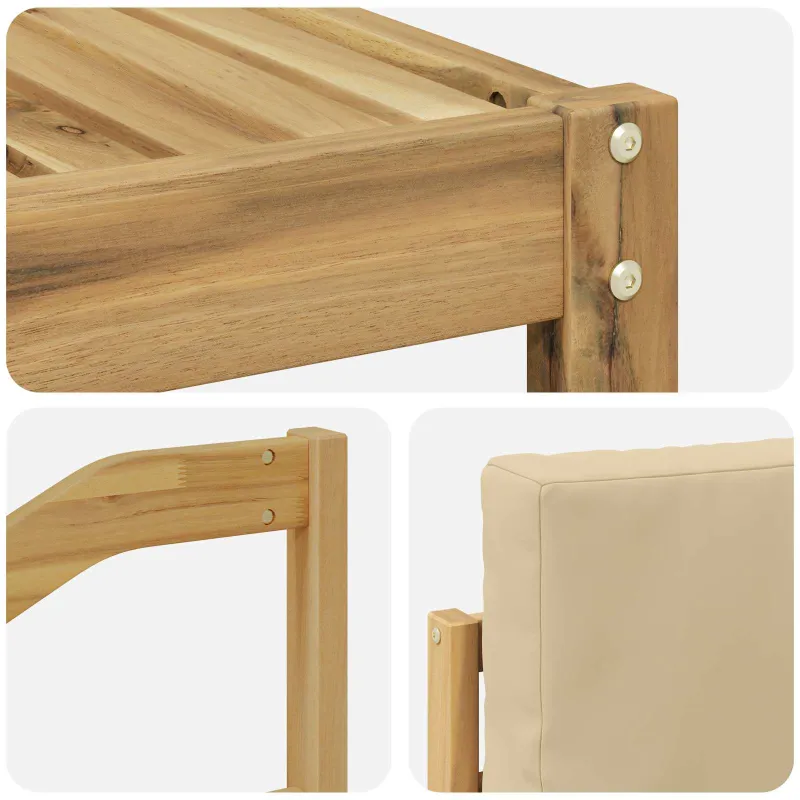 Lauko sofos komplektas 4 pcs