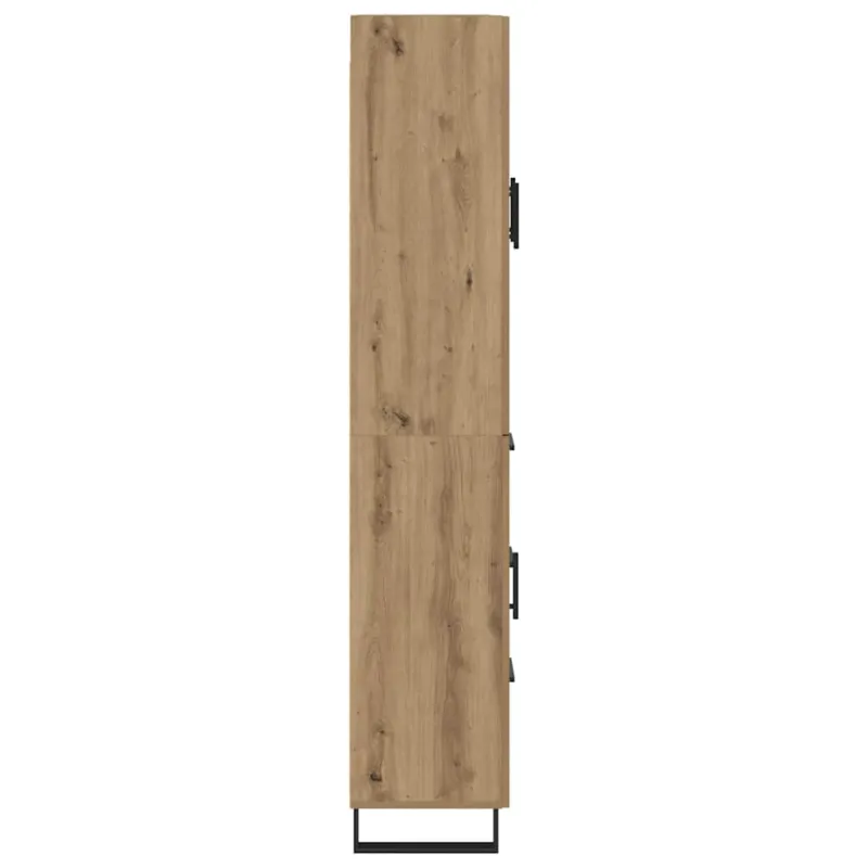 Aukštas spintelė 2 pcs Amatininkų ąžuolas 69,5 x 34 x 180 cm