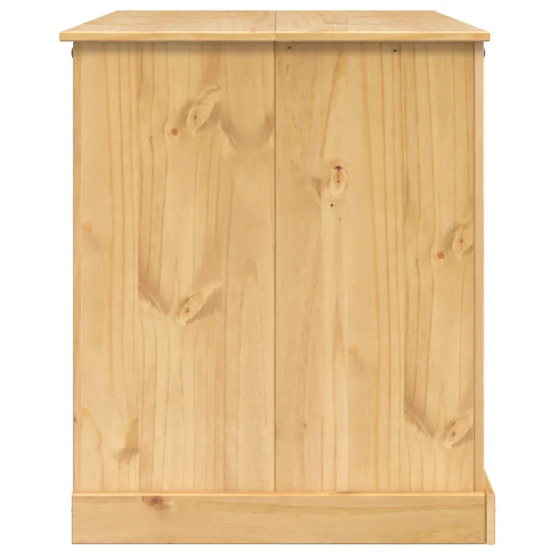 Virtuvės vežimėlis 2 pcs Medaus vaškas 112 x 77 x 91,5 cm