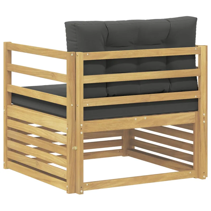Lauko sofa Balta ir antracito