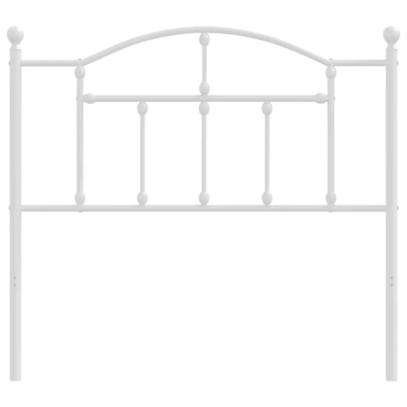 Metalinis pakaitinis galvūgalis, baltos spalvos, 100cm