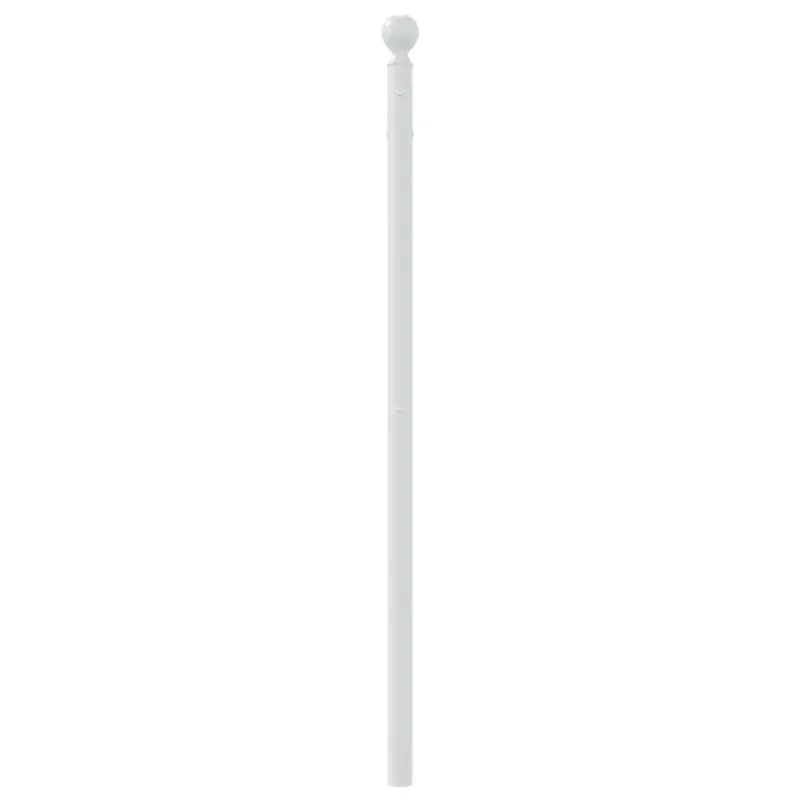 Metalinis pakaitinis galvūgalis, baltos spalvos, 100cm