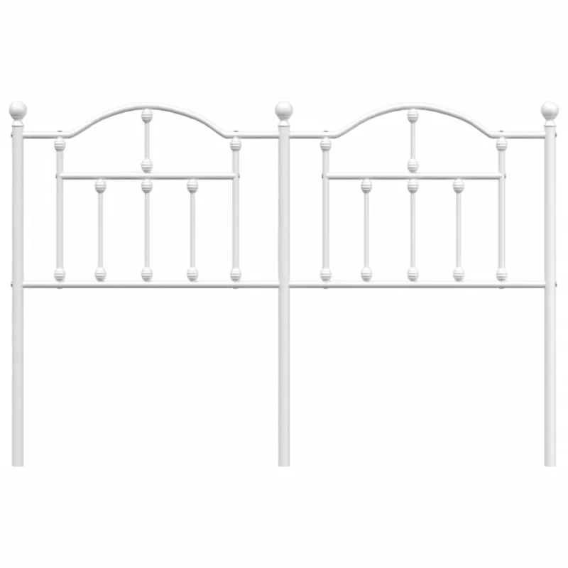Metalinis pakaitinis galvūgalis, baltos spalvos, 135cm