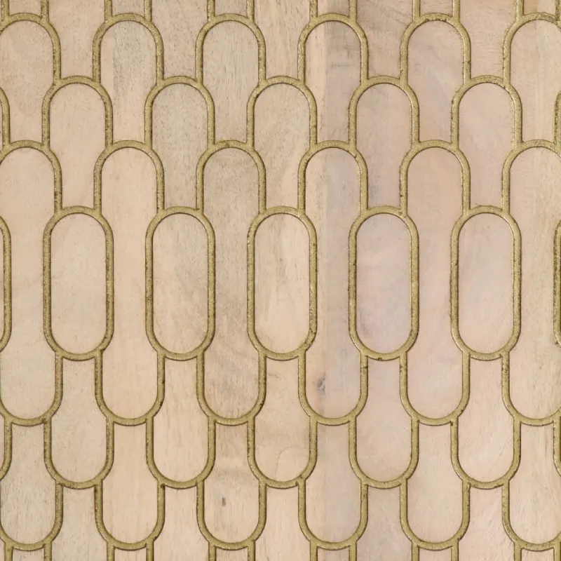 Vonios kambario spintelė, 38x33x160cm, mango medienos masyvas