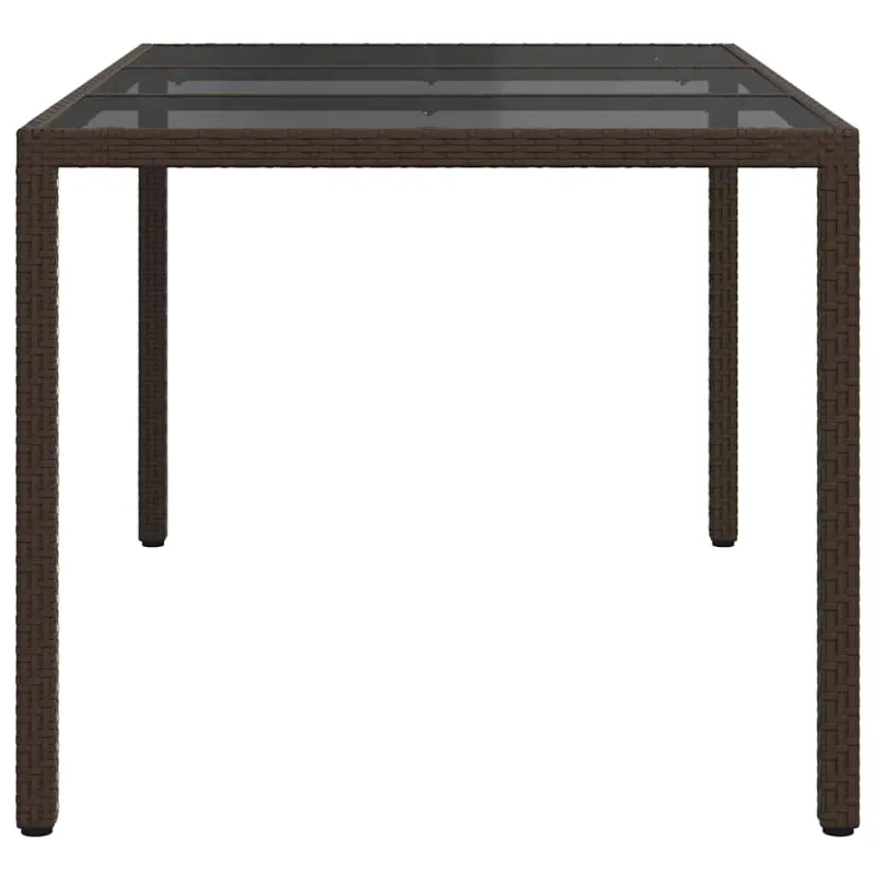 Sodo stalas Ruda 150 x 90 x 75 cm poliratanas