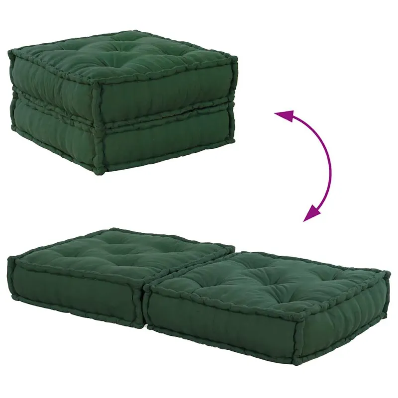 Modulinė sofa, žalia, 70x70x36, audinys
