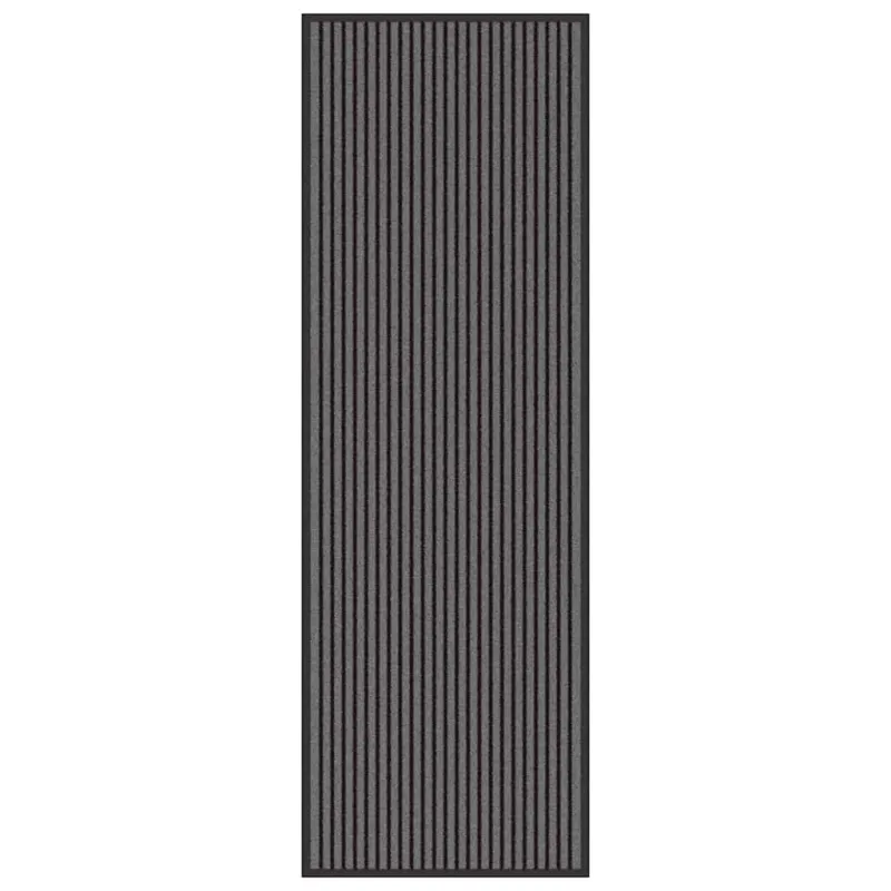 Durų kilimėlis Juoda 60 x 180 cm Polipropilenas