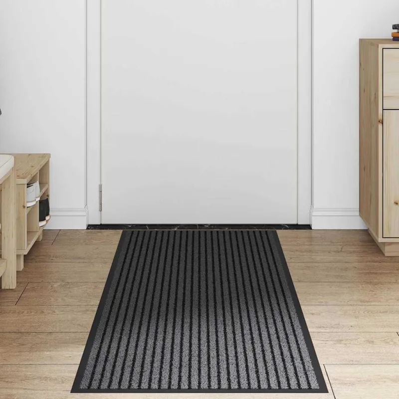 Durų kilimėlis Juoda 60 x 180 cm Polipropilenas