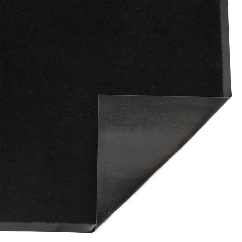 Durų kilimėlis, juodos spalvos, 60x150cm