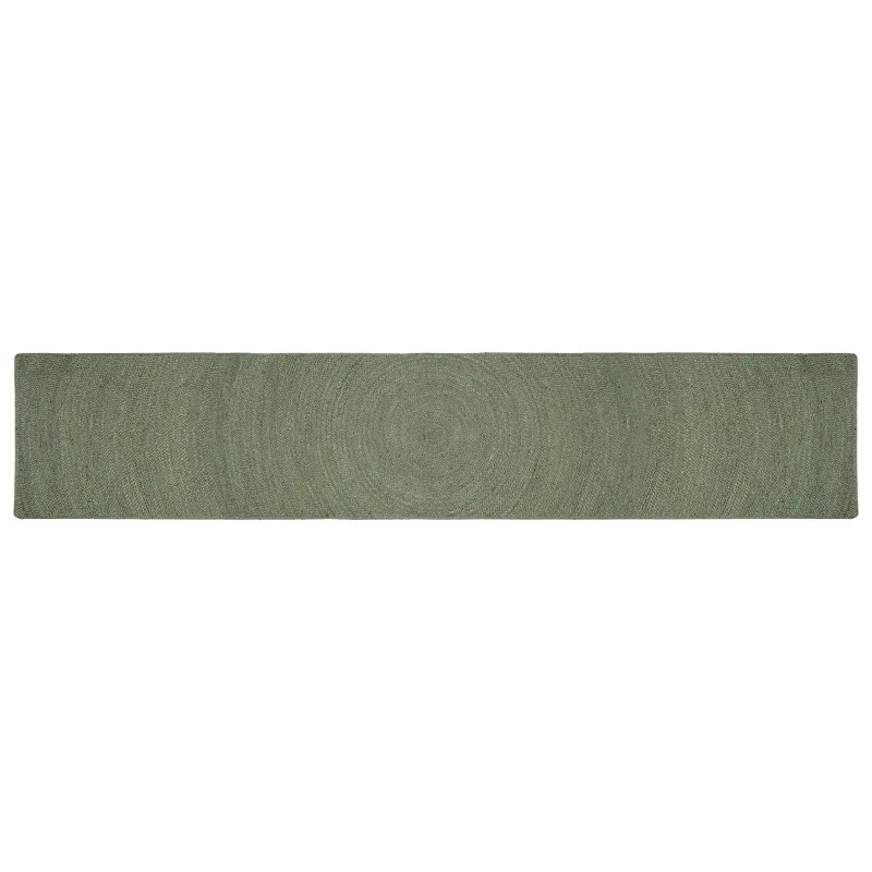Zoninės kiliminės dangos Alyvuogių žalia 60 x 400 cm Džiutas
