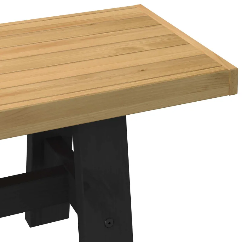 Valgomojo suolas NOAIN 160 x 41 x 45 cm Tvirtas pušies medis