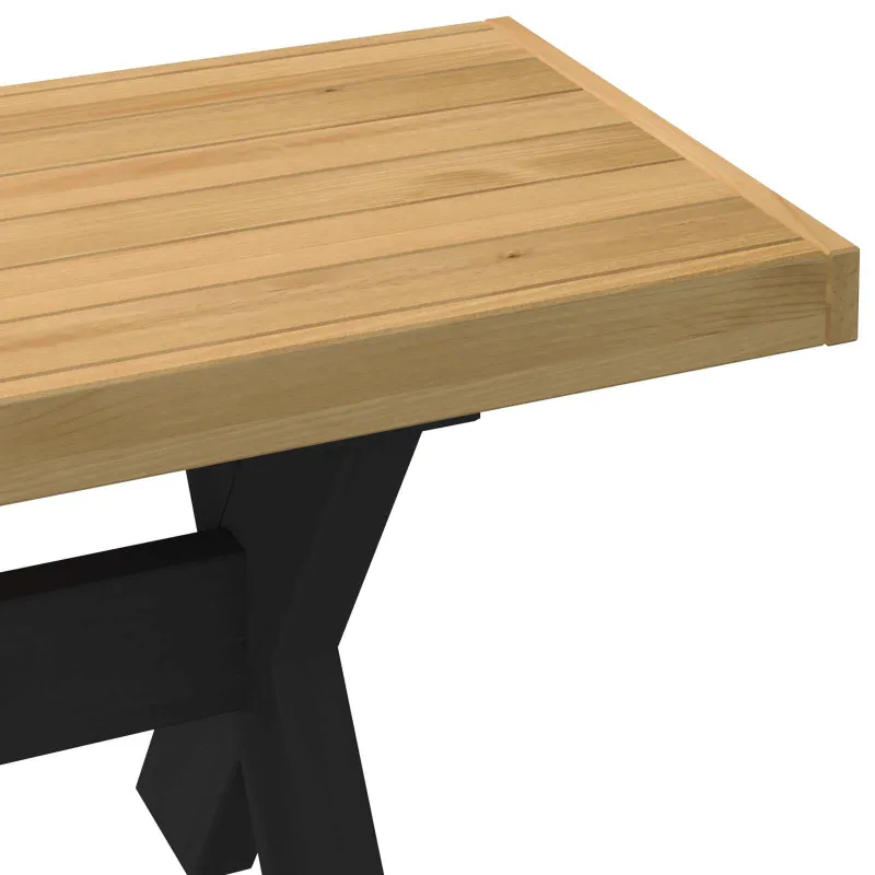 Valgomojo suolas NOAIN 160 x 41 x 45 cm Tvirtas pušies medis