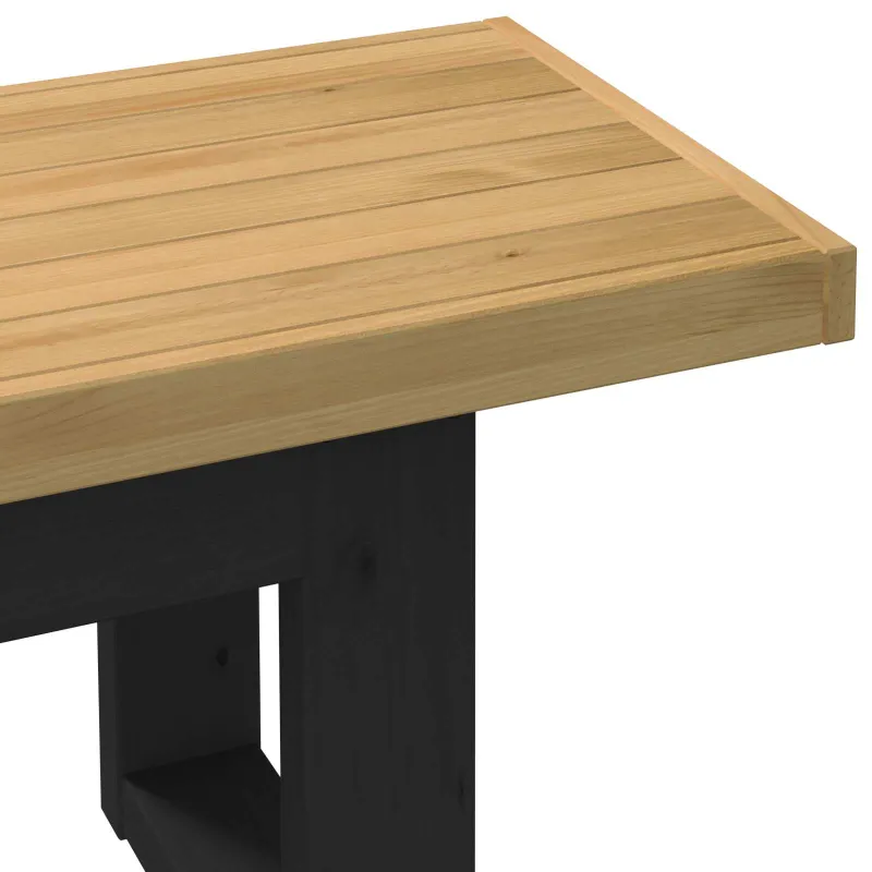 Valgomojo suolas NOAIN 120 x 41 x 45 cm Tvirtas pušies medis