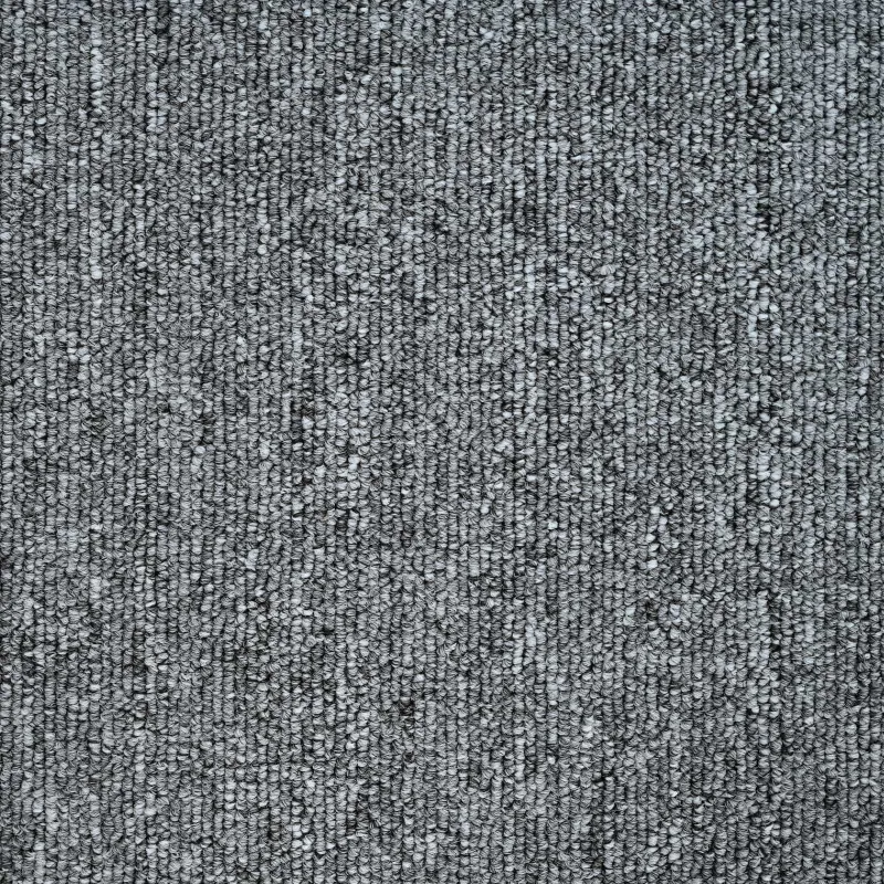 Kilimų plytelė Šviesiai pilka 50 x 50 cm 36 pcs PP ir Bitumas