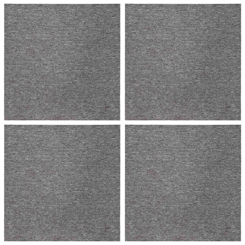 Kilimų plytelė Ruda 50 x 50 cm 4 pcs PP ir Bitumas
